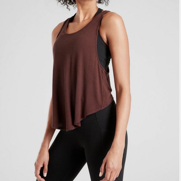 NWT Athleta NAYARIT TANK, (Antique Burgundy) - M - Picture 2 of 8